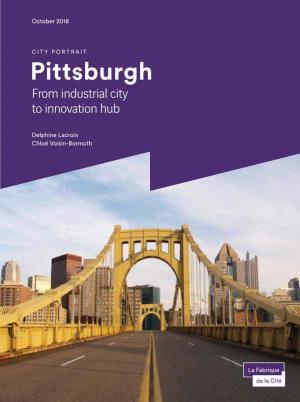 Pittsburgh from Industrial City to Innovation Hub