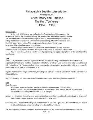 To Download a PDF Timeline of the First