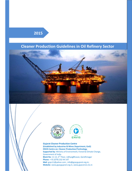 2015 Ner Production Guidelines in Oil Refinery Sector