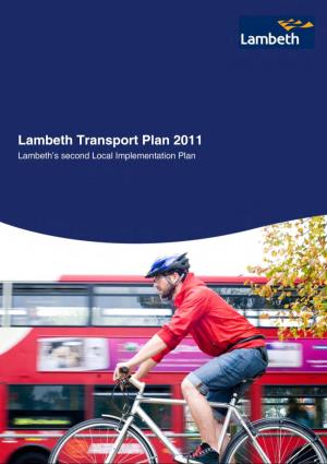 Lambeth Transport Plan 2011