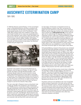 Auschwitz Extermination Camp 1941–1945