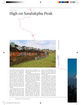High on Sandakphu Peak