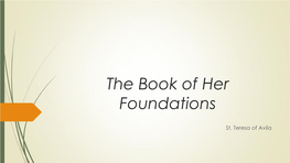 The Book of Her Foundations