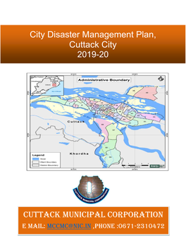 City Disaster Management Plan