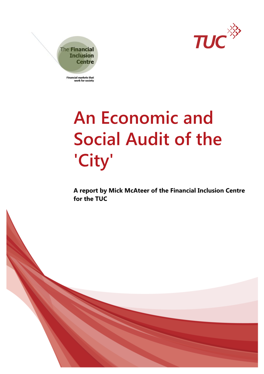 Economic and Social Audit of the City FINAL