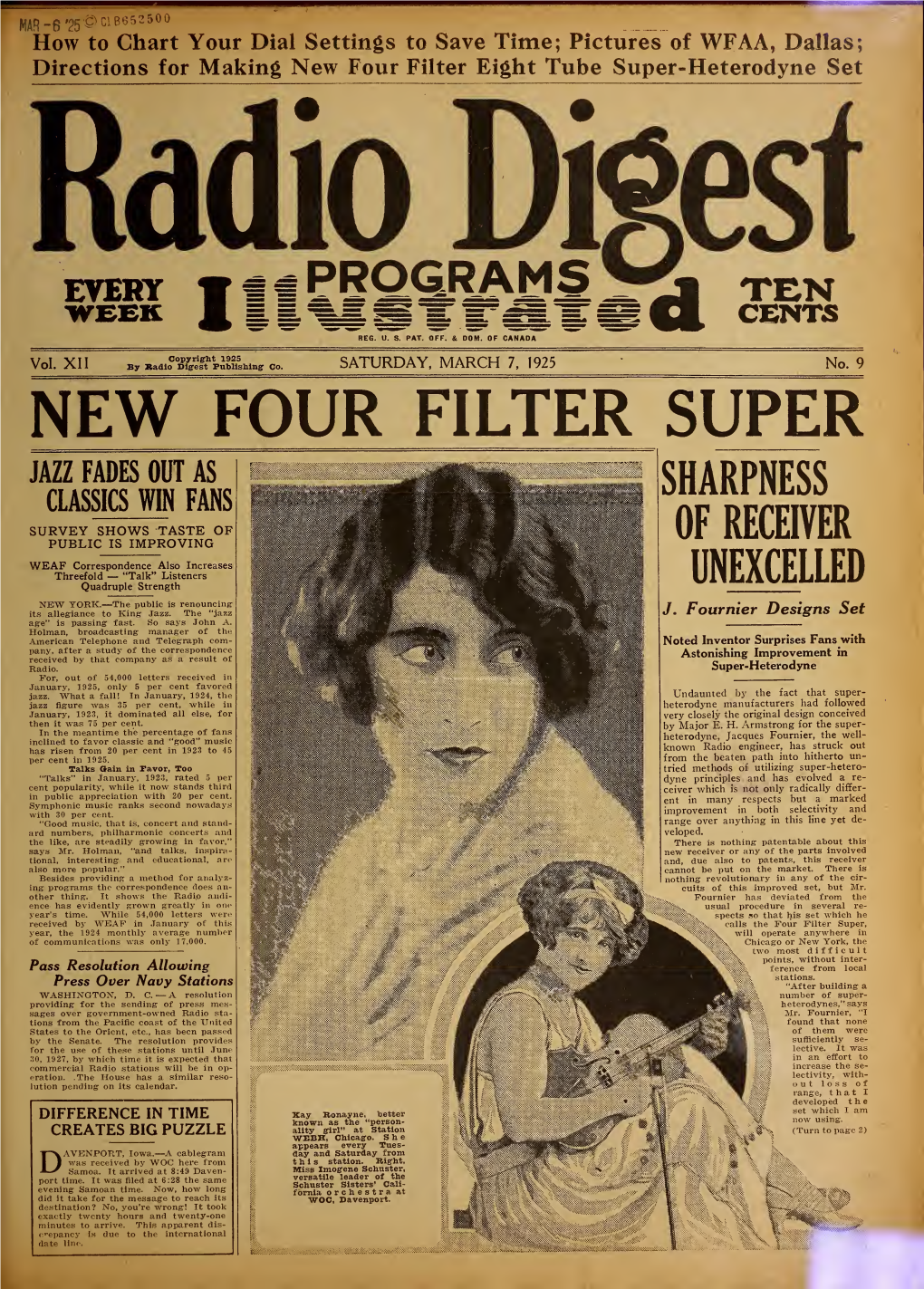 Radio Digest, 1924-1925