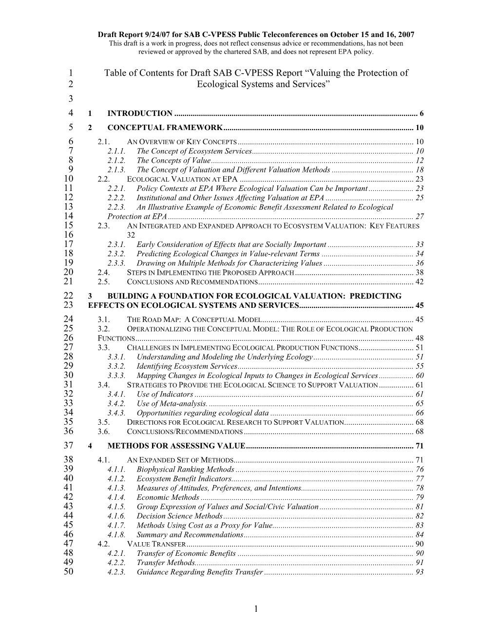 SAB C-VPESS Draft Report, 9-24-07