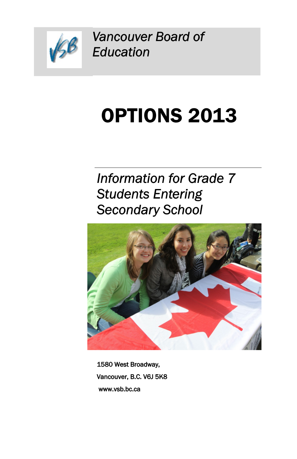 Options 2013