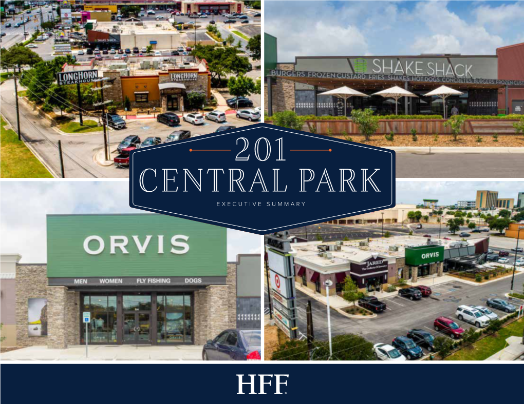 201 Central Park Executive Summary 201 Central Park Location Overview