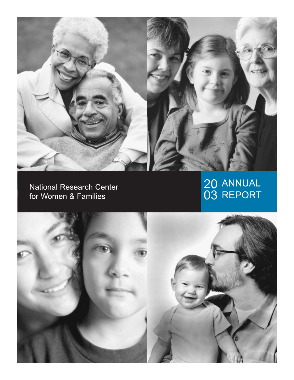 Annual Report Uses Our New Name, the National Research Center for Women & Families