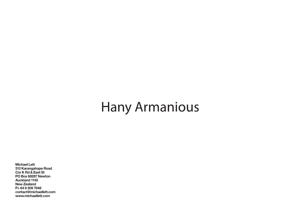 Hany Armanious