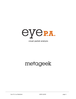 Eye PA Visual Packet Analysis