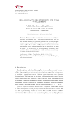 Hom-Associative Ore Extensions and Weak Unitalizations