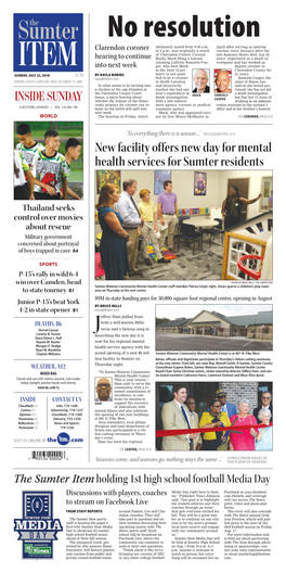 New Facility Offers New Day for Mental Health Services for Sumter Residents