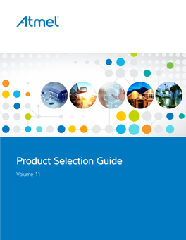 Product Selection Guide Volume 11 Table of Contents