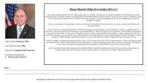 House Minority Whip Steve Scalise (R-LA-1)