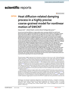 Heat Diffusion-Related Damping Process in a Highly Precise Coarse