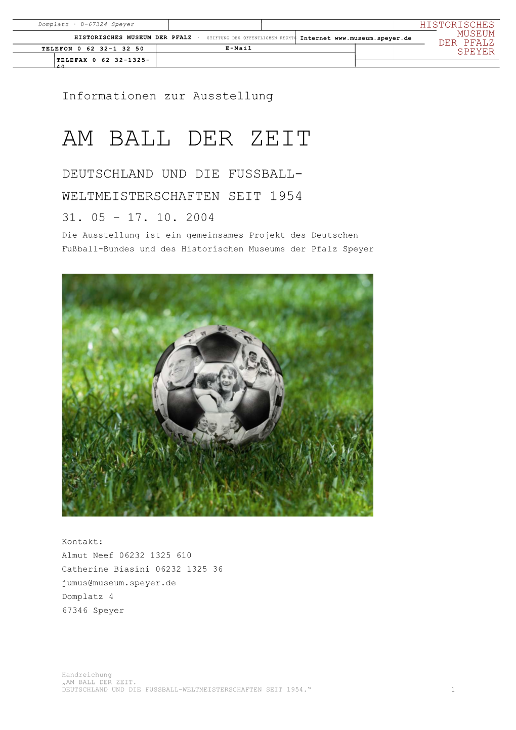 Handreichung Fußball