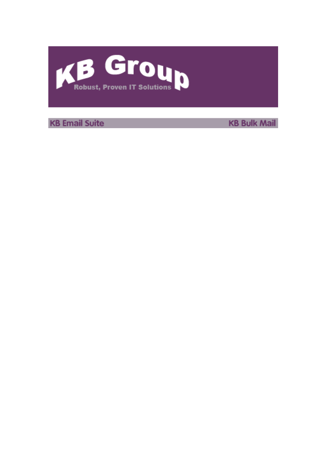 KB Email Suite