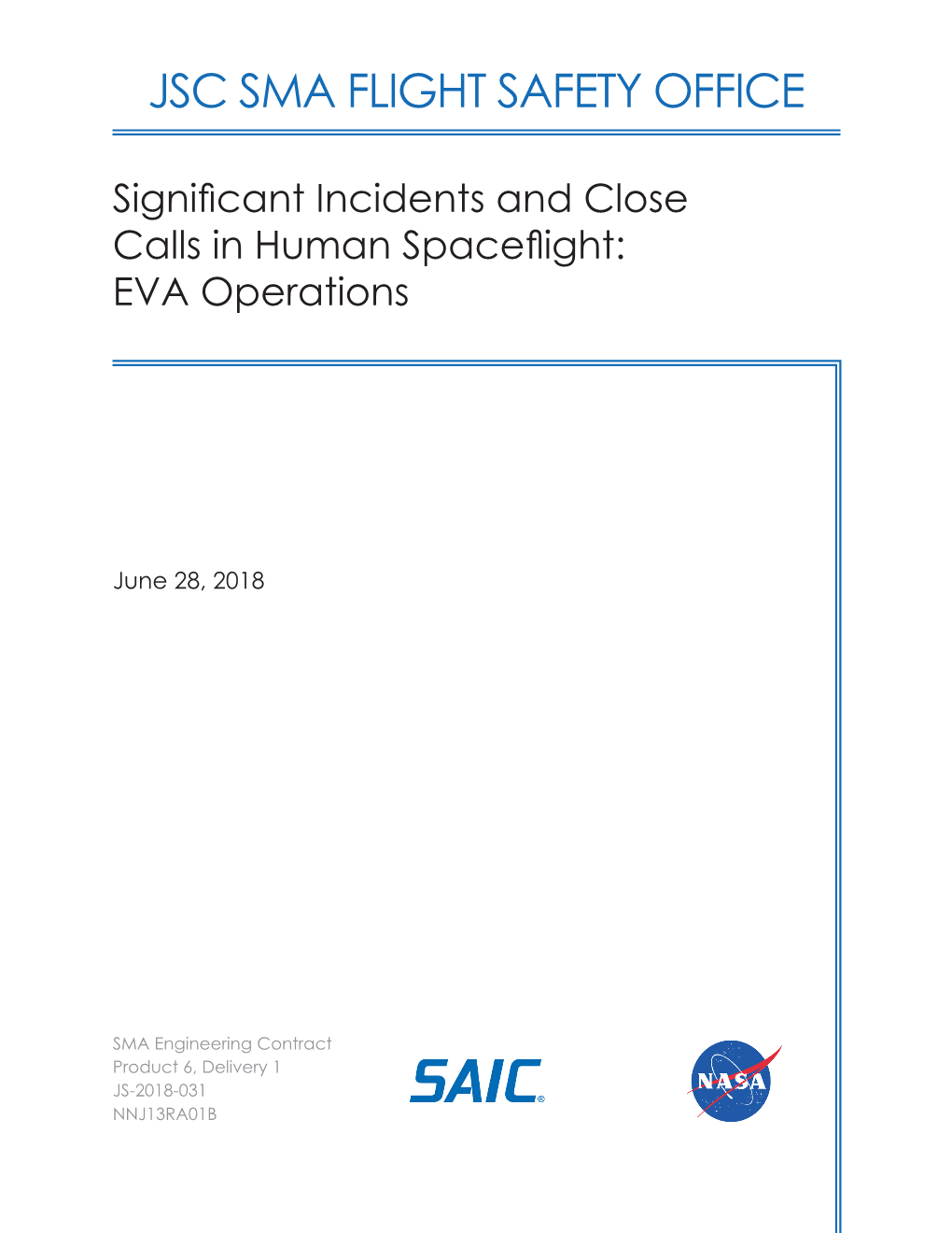 Jsc Sma Flight Safety Office