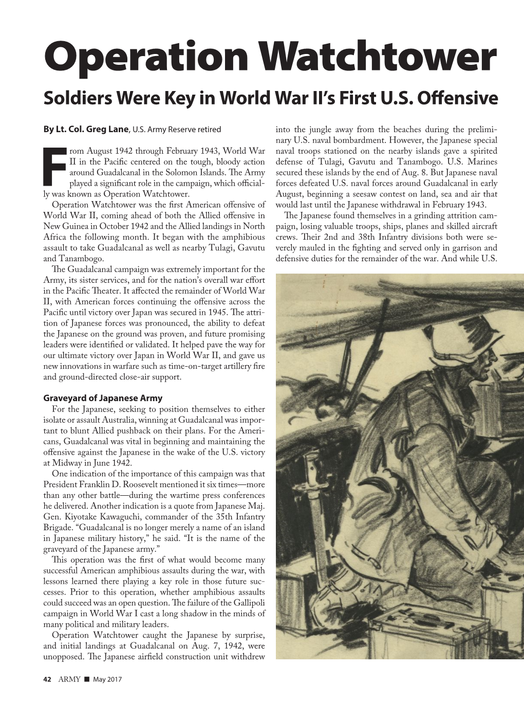 Operation Watchtower Soldiers Were Key in World War II’S First U.S