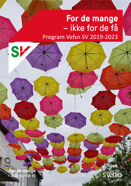 Program Vefsn SV 2019-2023