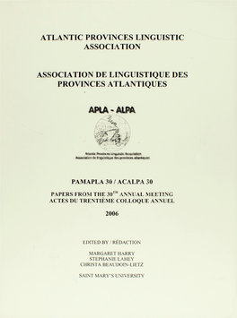 Volume 30, 2006