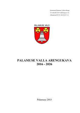 Palamuse Valla Arengukava 2016 - 2026