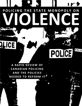 Policing the State Monopoly on Violence