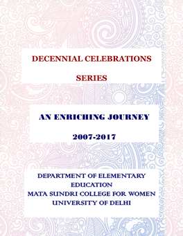 Decennial Celebrations Series