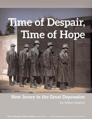 New Jersey in the Great Depression by Arthur Guarino