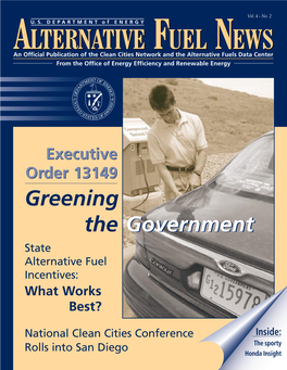 ALTERNATIVE FUEL NEWS Volume 4 Number 2 August 2000