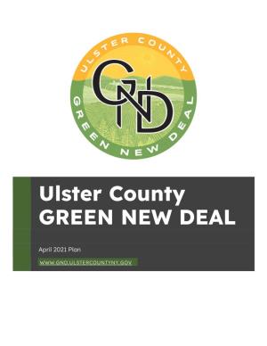Ulster County GREEN NEW DEAL