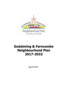 Godalming and Farncombe Neighbourhood Plan Objectives