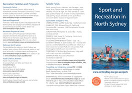Sport and Recreation in North Sydney