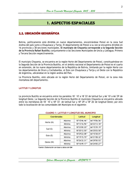 Plan De Desarrollo Municipal Chayanta 2008 - 2012