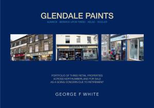 Glendale Paints Alnwick - Berwick Upon Tweed - Kelso - Wooler