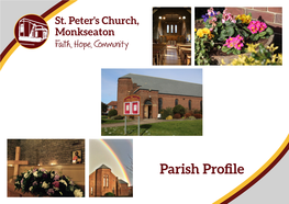 Parish Profile Contents Section Page