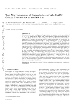 Two New Catalogues of Superclusters of Abell/ACO Galaxy Clusters Out