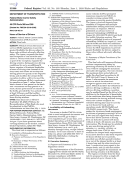 Federal Register/Vol. 85, No. 105/Monday, June 1, 2020/Rules