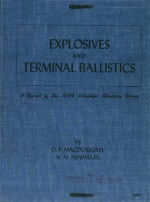 Explosives and Terminal Ballistics