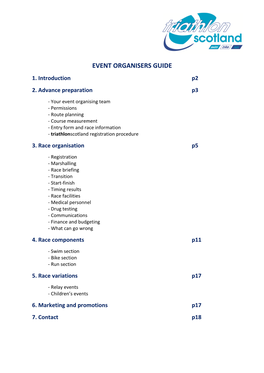 Event Organisers Guide 1