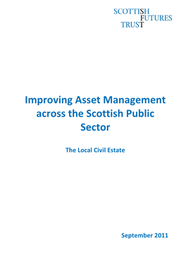 Improving Asset Management Across the Scottish Public Sector