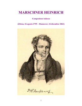 Marschner Heinrich