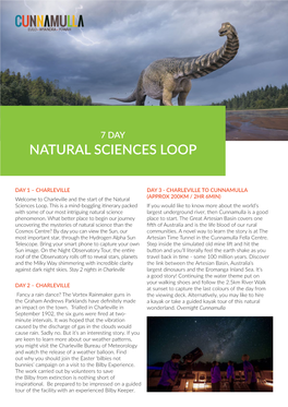 Natural Sciences Loop