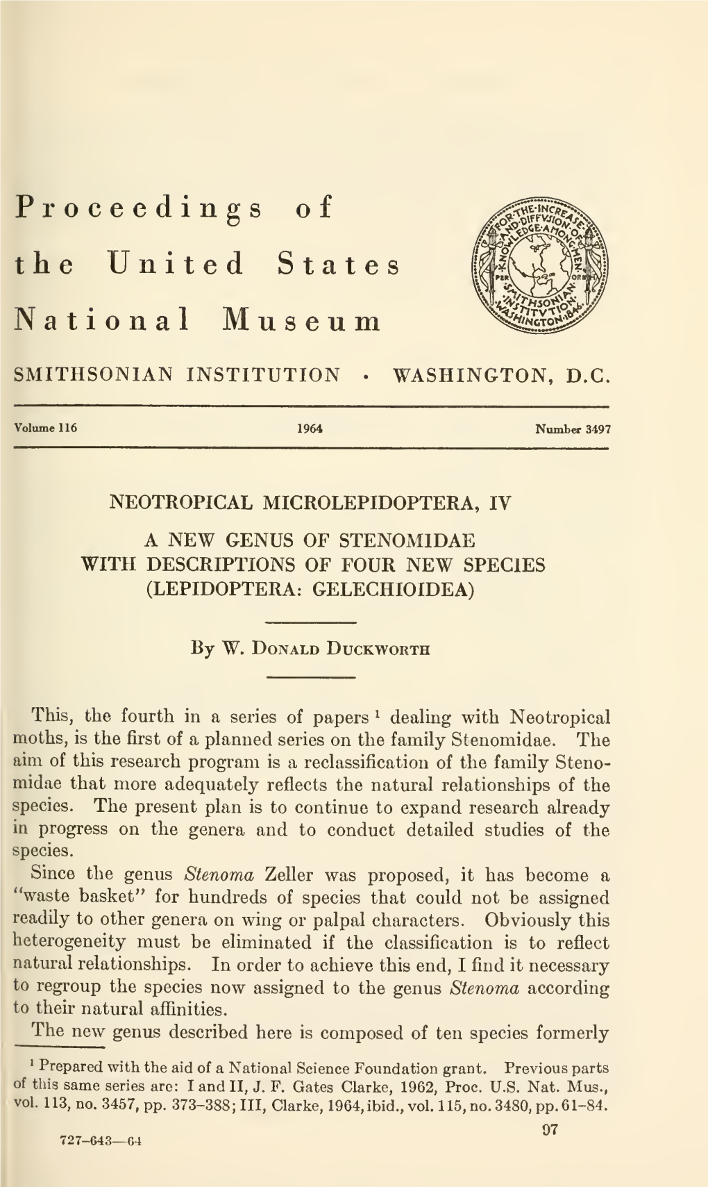 Proceedings of the United States National Museum