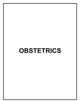 13 Obstetrics