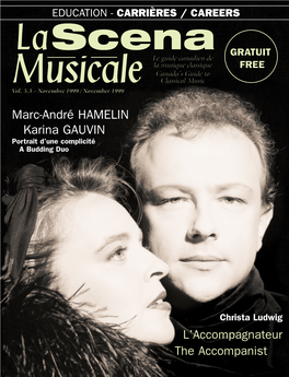 Marc-André HAMELIN Karina GAUVIN Portrait D’Une Complicité a Budding Duo