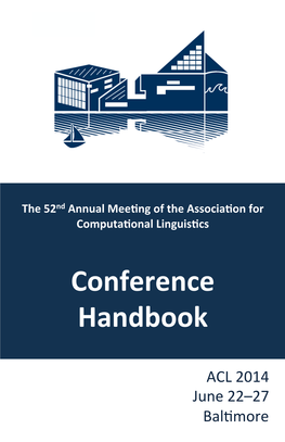 Conference! Handbook!