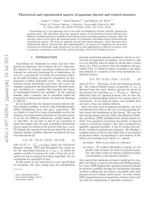 Theoretical and Experimental Aspects of Quantum Discord and Related Measures